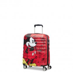 AMERICAN TOURISTER DISNEY WAVEBREAKER SPINNER CARRY-ON | Mickey Comics Red